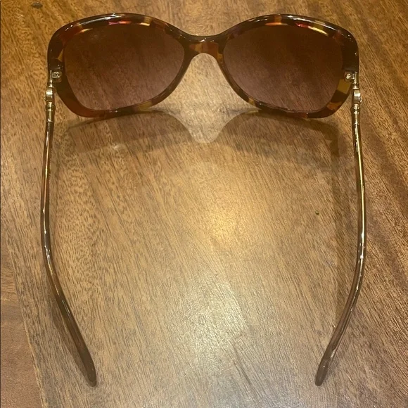 Versace Brown Tortoise Sunglasses - Picture 5 of 5